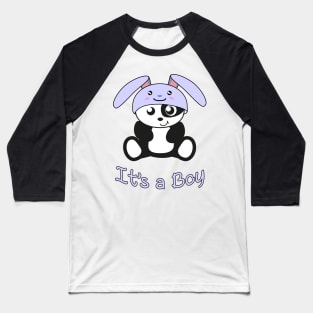 Panda, It's a boy, for birth, birthday, baby boy Baseball T-Shirt